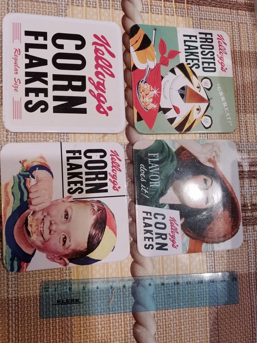 Подставки набор  под горячее металл пробка 9 см .4 шт .всего 88 грн шт