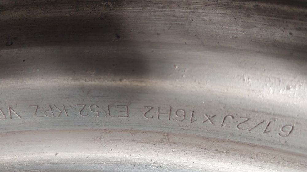 Felgi stalowe VW T5, T6 5x120 6,5J16 ET52