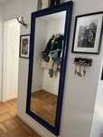 Lustro 180x78 cm piekne vintage indygo