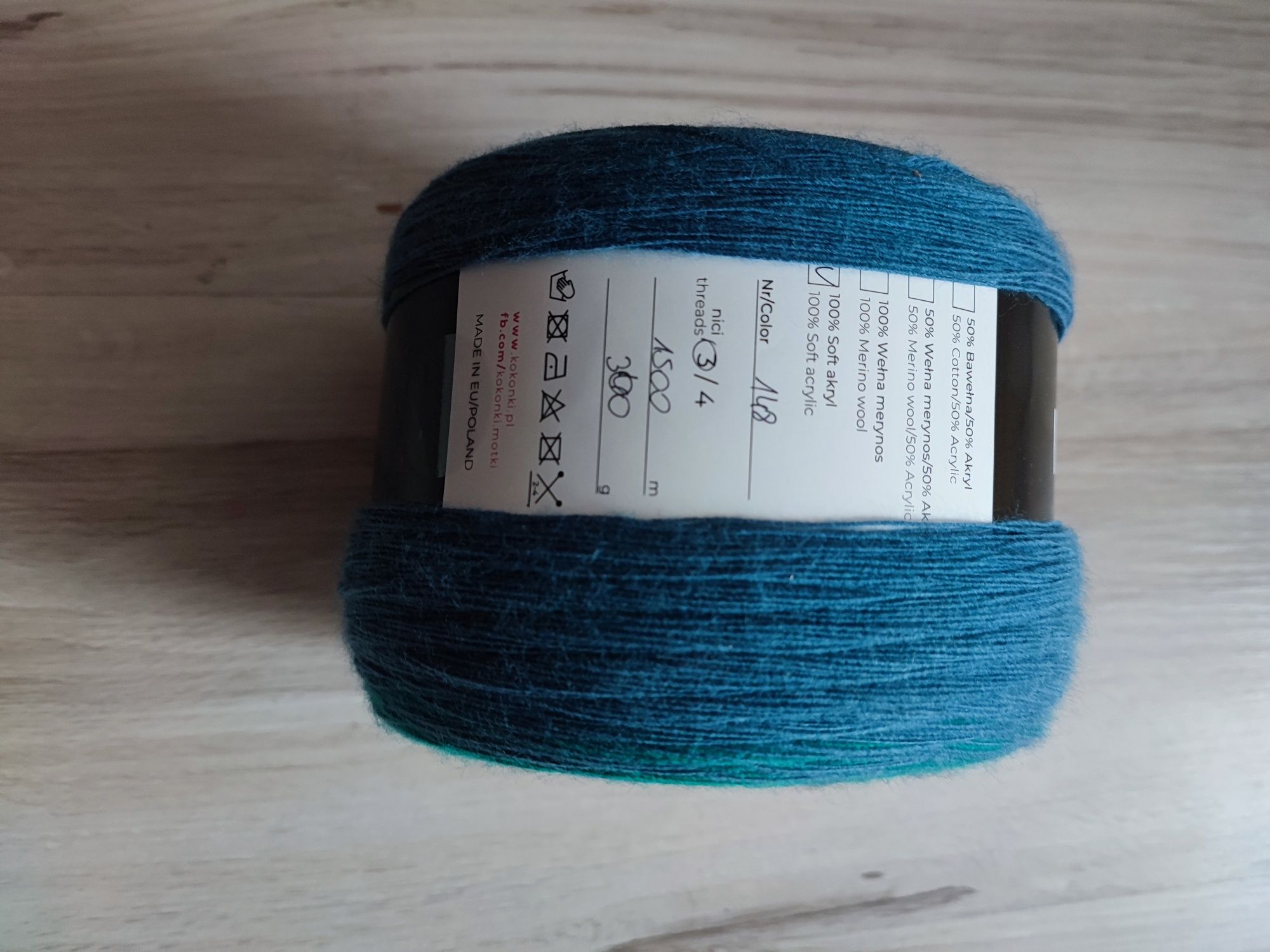 Włóczka motki ombre