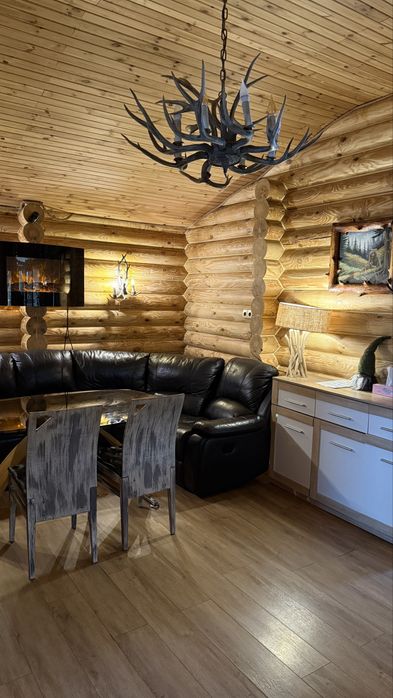 Подобова оренда будинку Зруб з банькою  та чаном