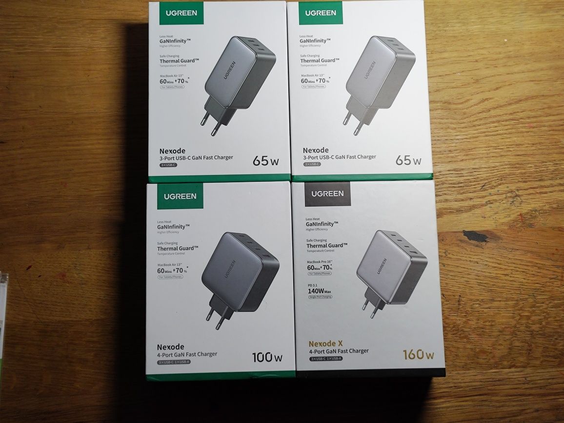 Ugreen GaN 65W X556 Nexode Fast charger Швидка зарядка зарядн