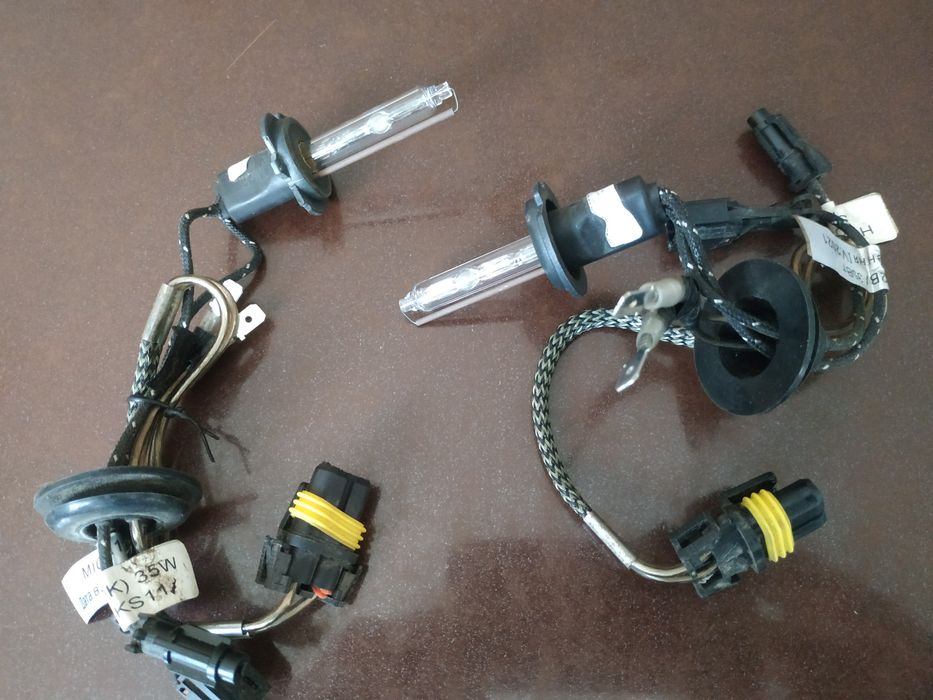 Лампи MICHI ксенон H7 500K 35 W + блоки живлення MICHI 40w+ заглушки