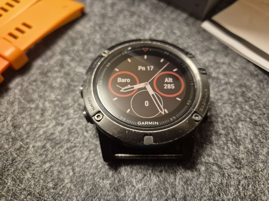 Garmin Fenix 5X sapphire +mapa TOPO PL