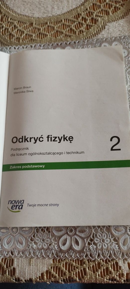 Odkryć fizykę, M. Braun, W. Śliwa, Nowa