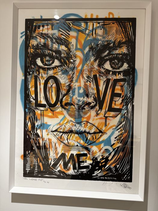 Pintura original Jo Seixas + Grebism