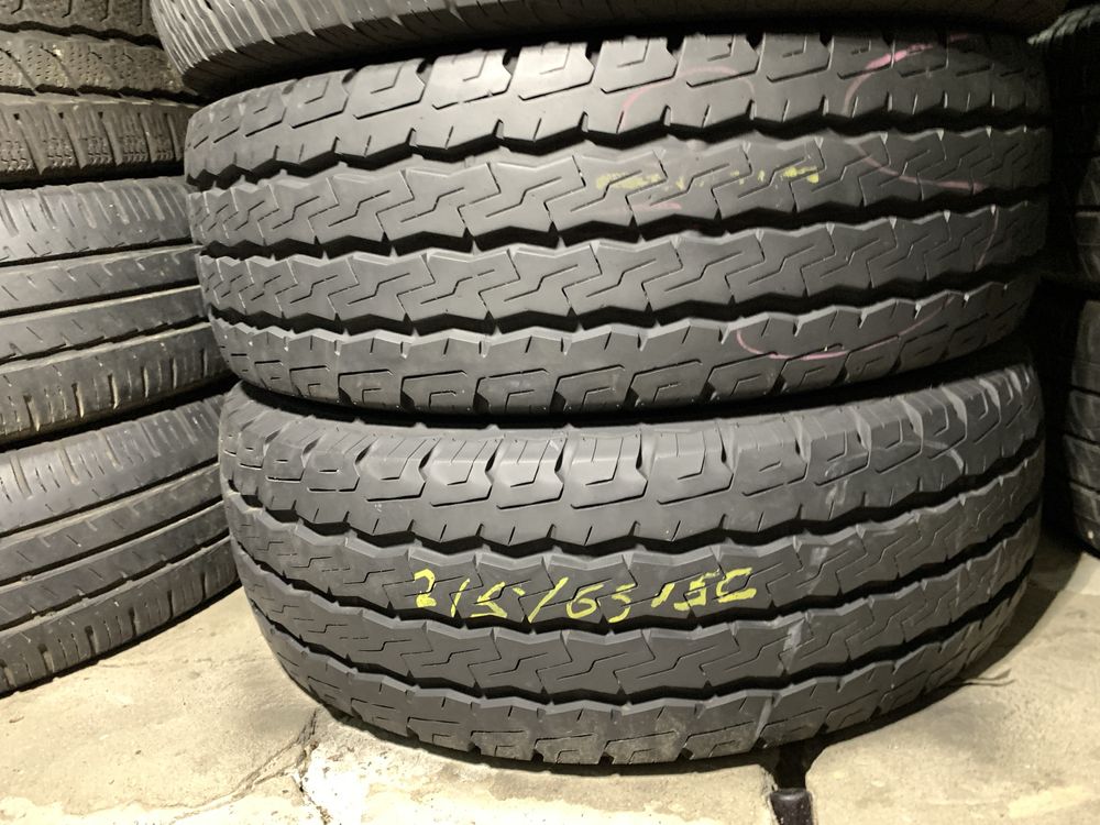 шины б/у літо 215/65 15c Firestone wanhawk 2