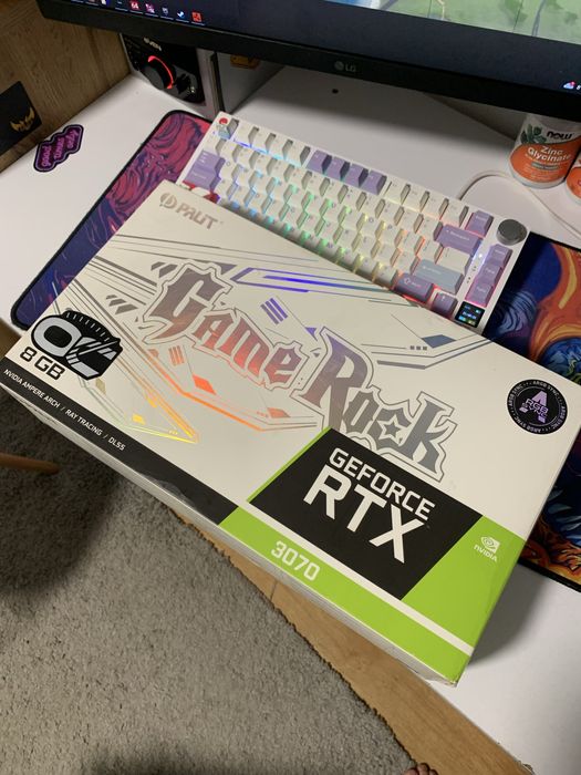 Відеокарта Nvidia RTX 3070 GAMEROCK На Гарантії