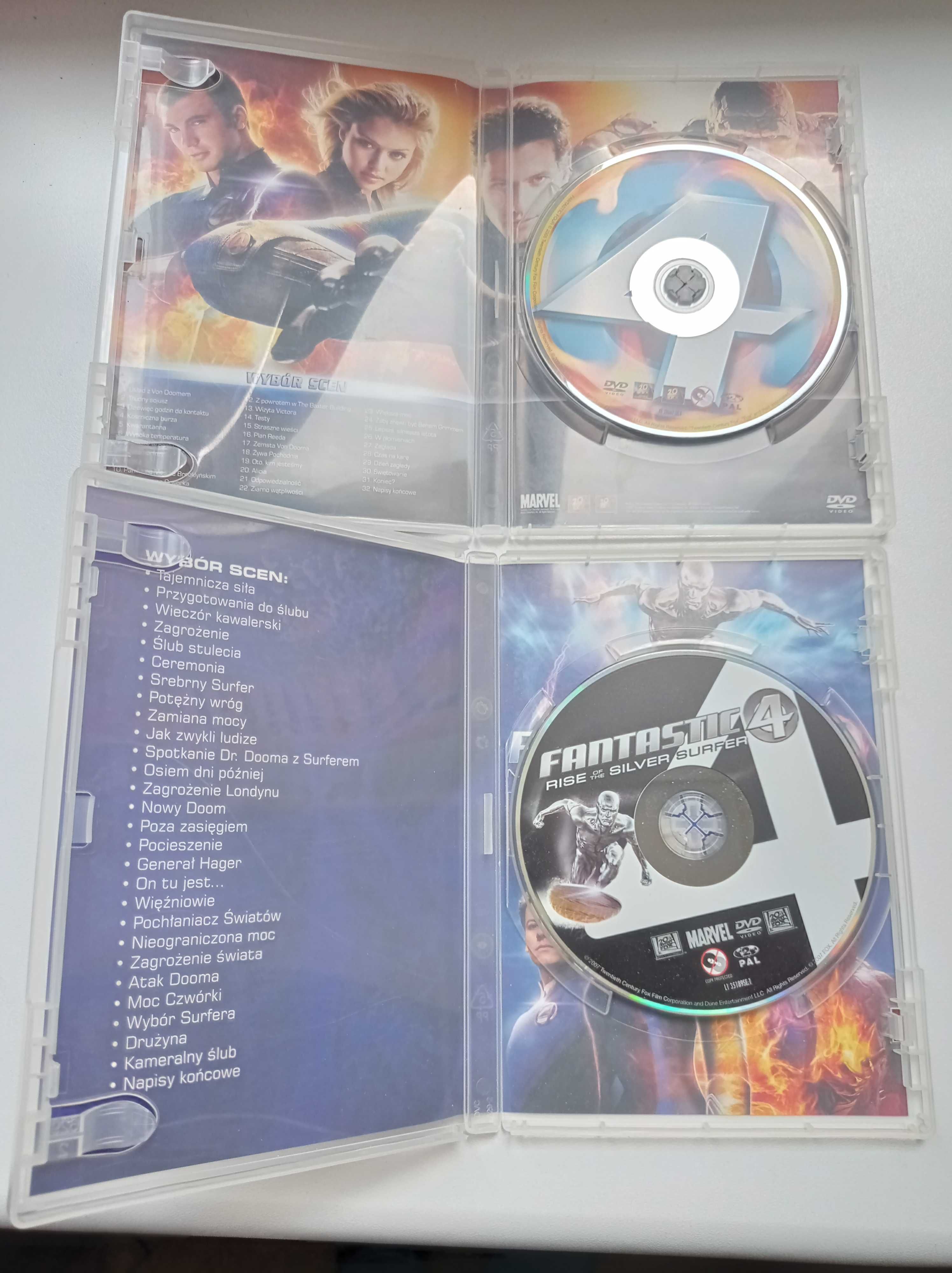 Fantastyczna Czwórka 2 DVD Fantastic 4 serial animowany polski dubbing