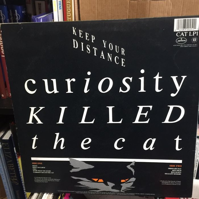 Vinil: Curiosity Killed the Cat - keep your distance 1987