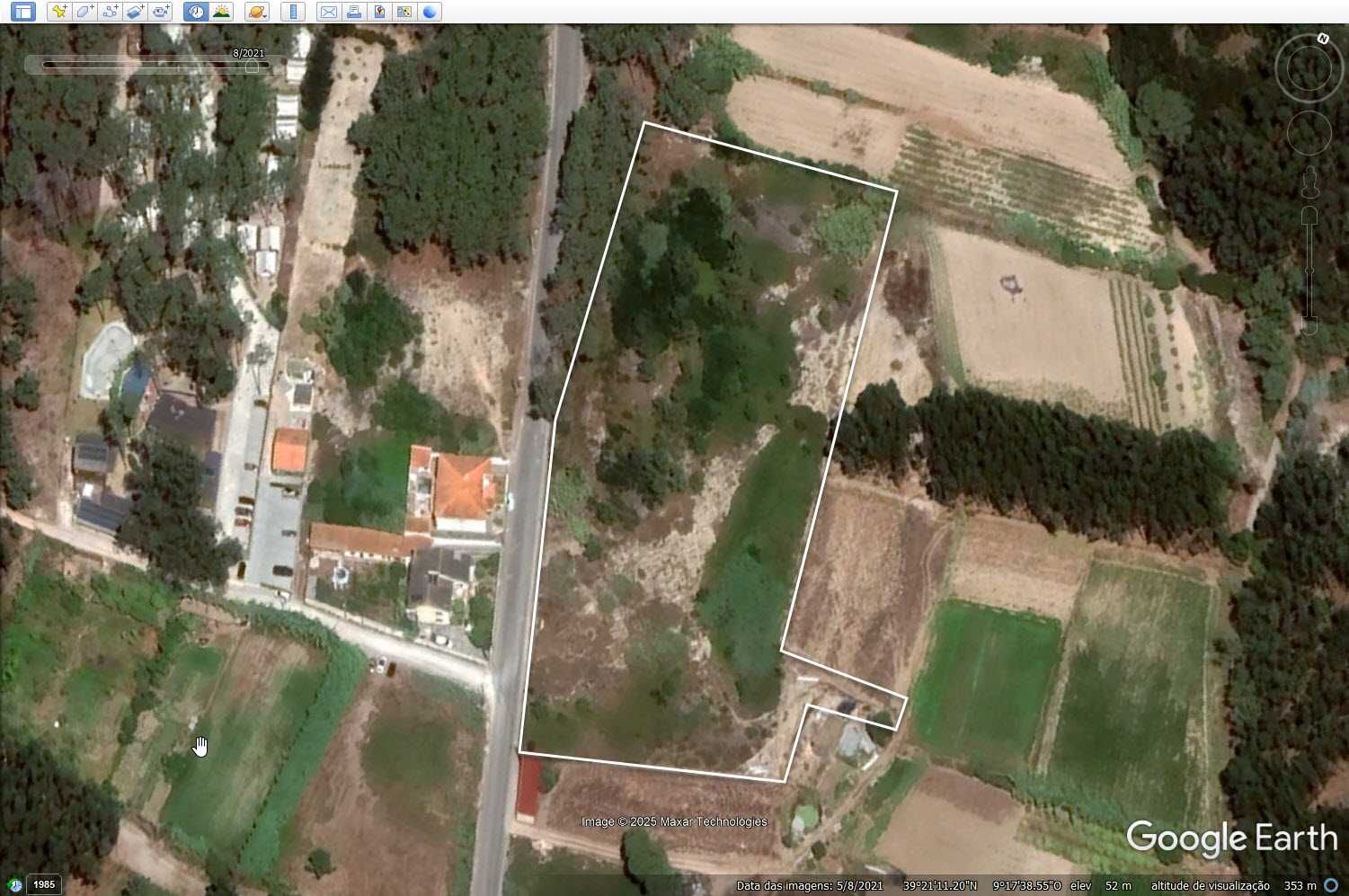 Terreno único junto às melhores praias do Oeste