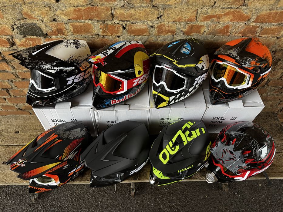 Эндуро кроссовый мото шлем ATV мотошлем