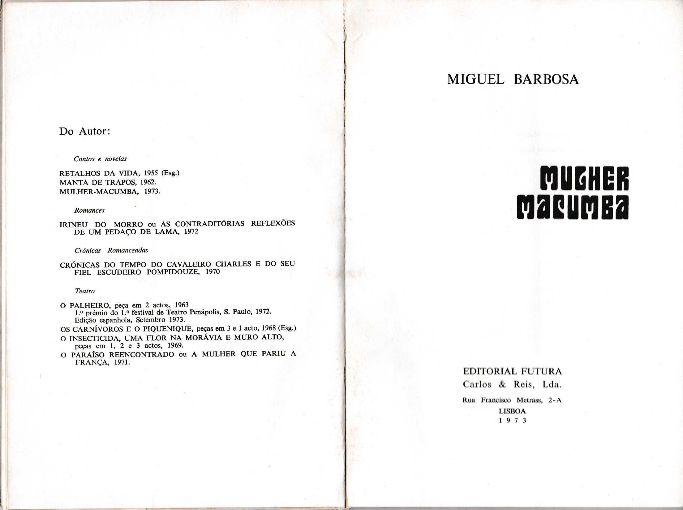 Mulher macumba | 1 edição | 1973