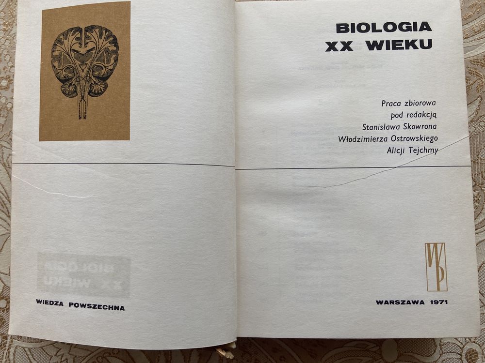 Książka Biologia XX wieku