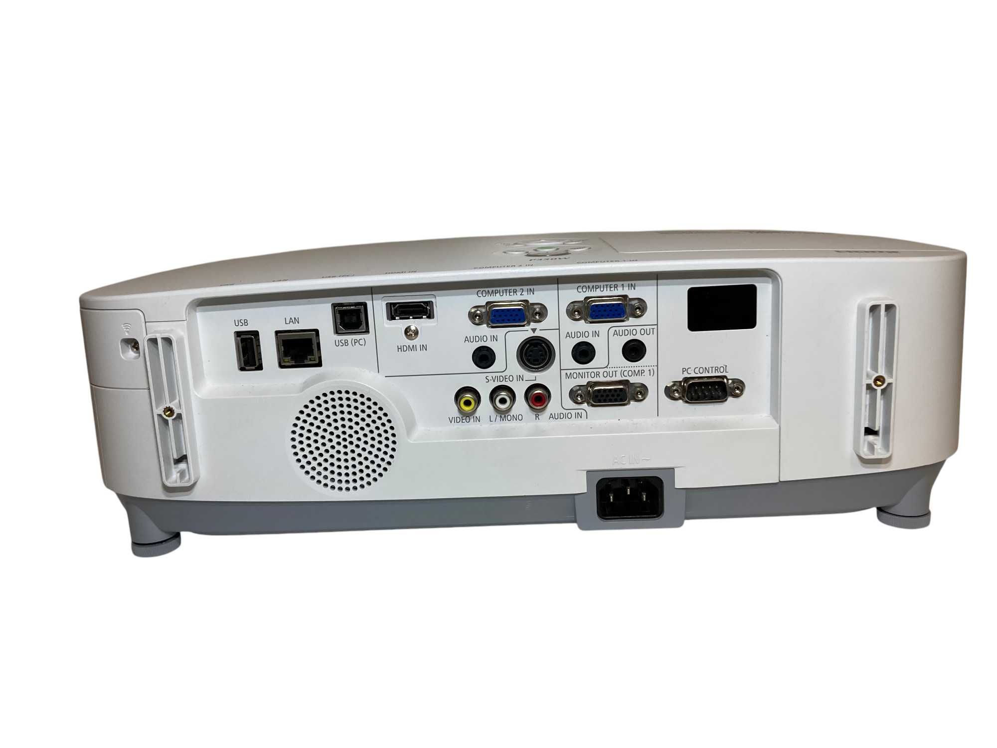 Projektor NEC P350W 1080i Lampa:265W HDMi Zasilacz/Pilot