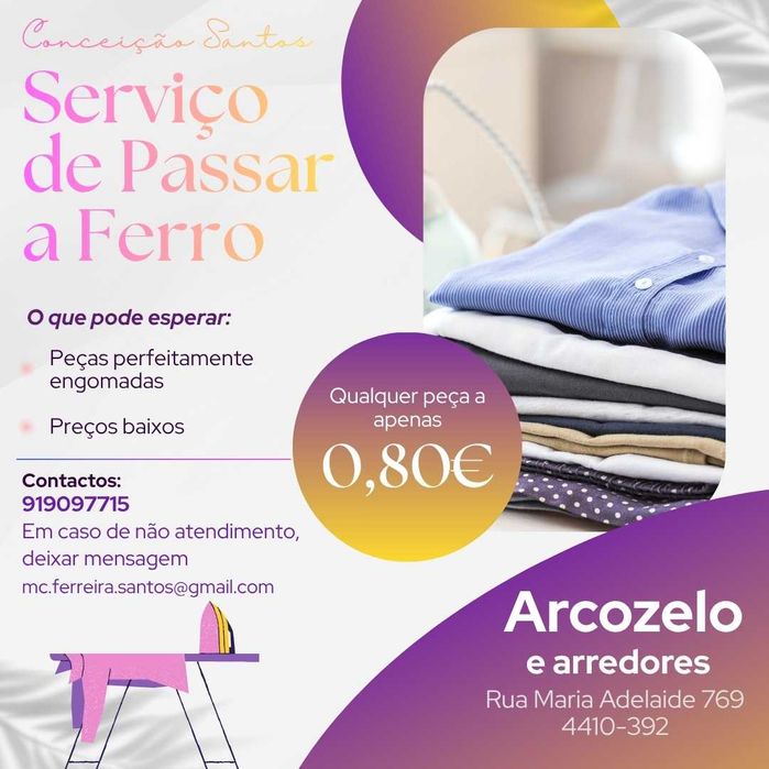 Serviço de Passar a Ferro