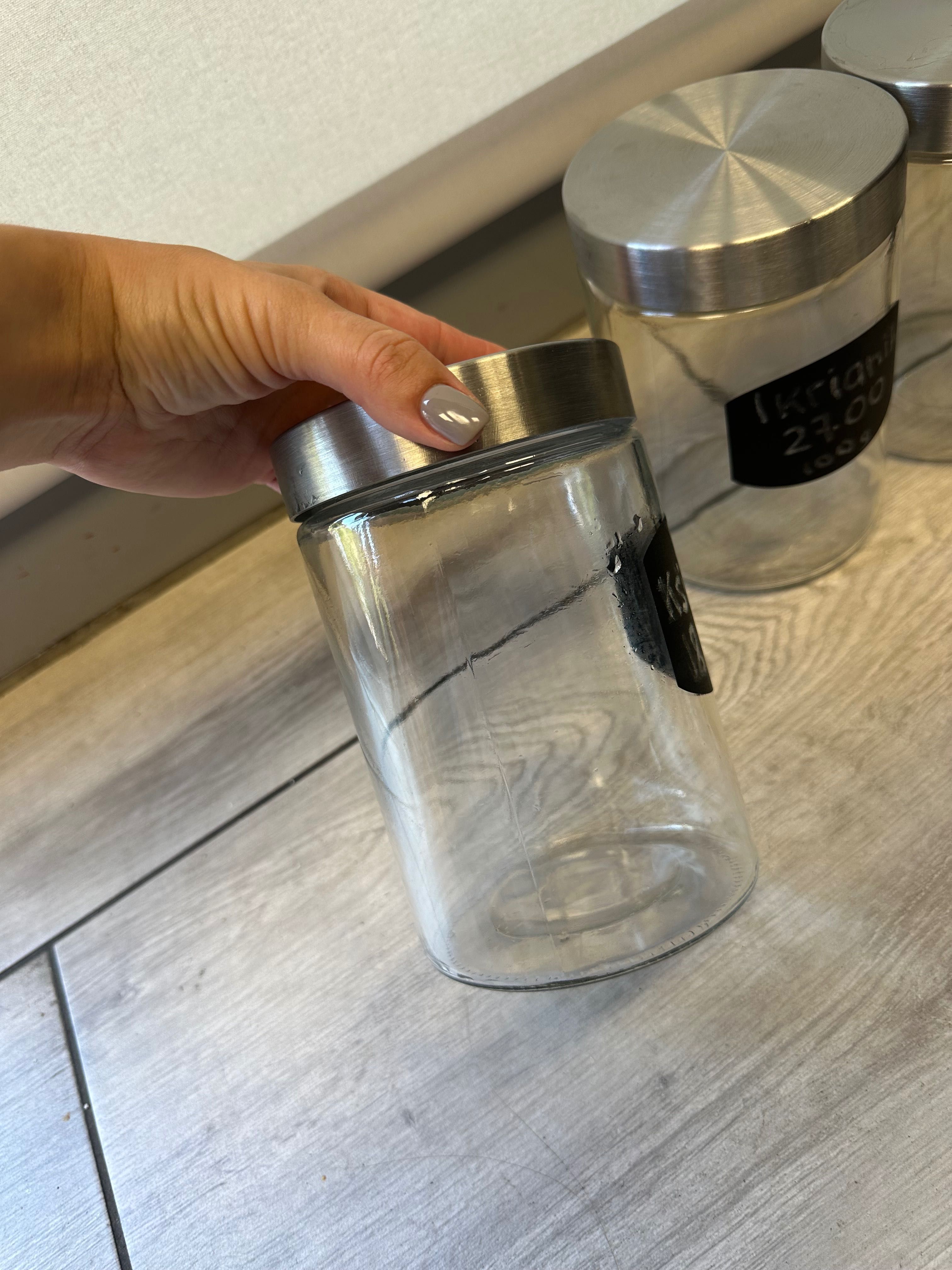 Szklane pojemniki 1,7L – zestaw 7 sztuk