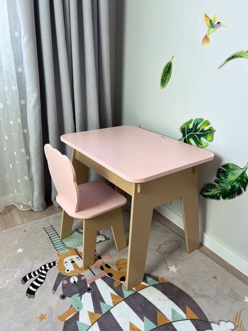 Дитячий стіл та стільчик стол и стульчик парта стіл з пеналом
