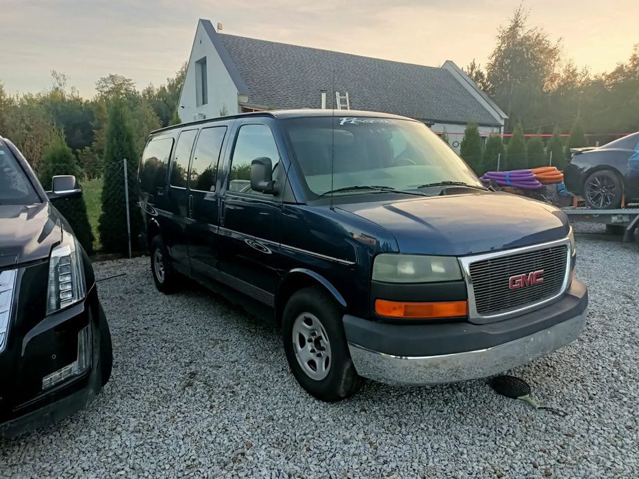 GMC Savana 5.3 - Benzyna * 250 KM * Import USA * Pali - Jeździ *