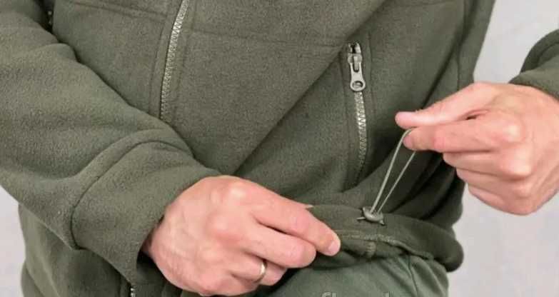 Тактическая флисовая кофта олива ЗСУ армейская флиска олива военная