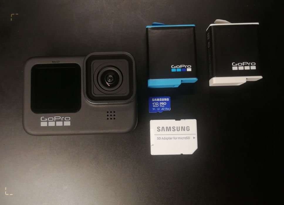 GoPro 9 Black + Card "Samsung" 128gb (3class)