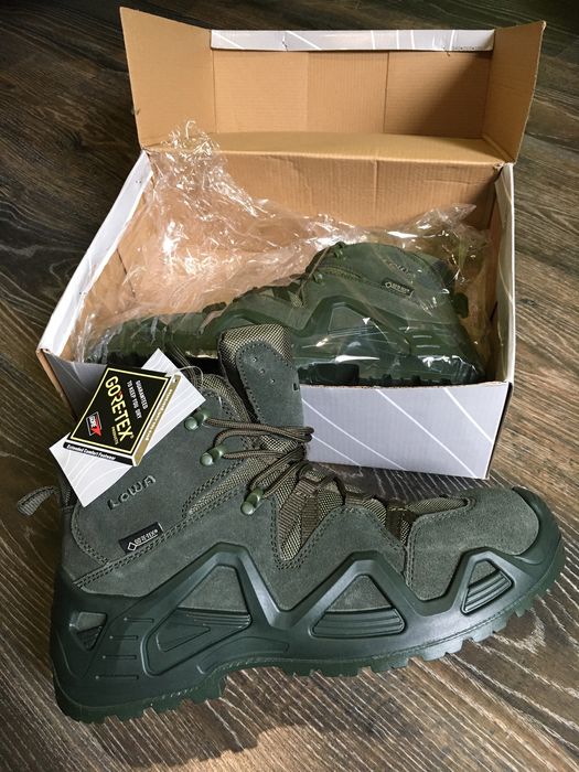 Тактические Ботинки/Берцы Gore-Tex Lowa Zephir GTX MID TF Olive