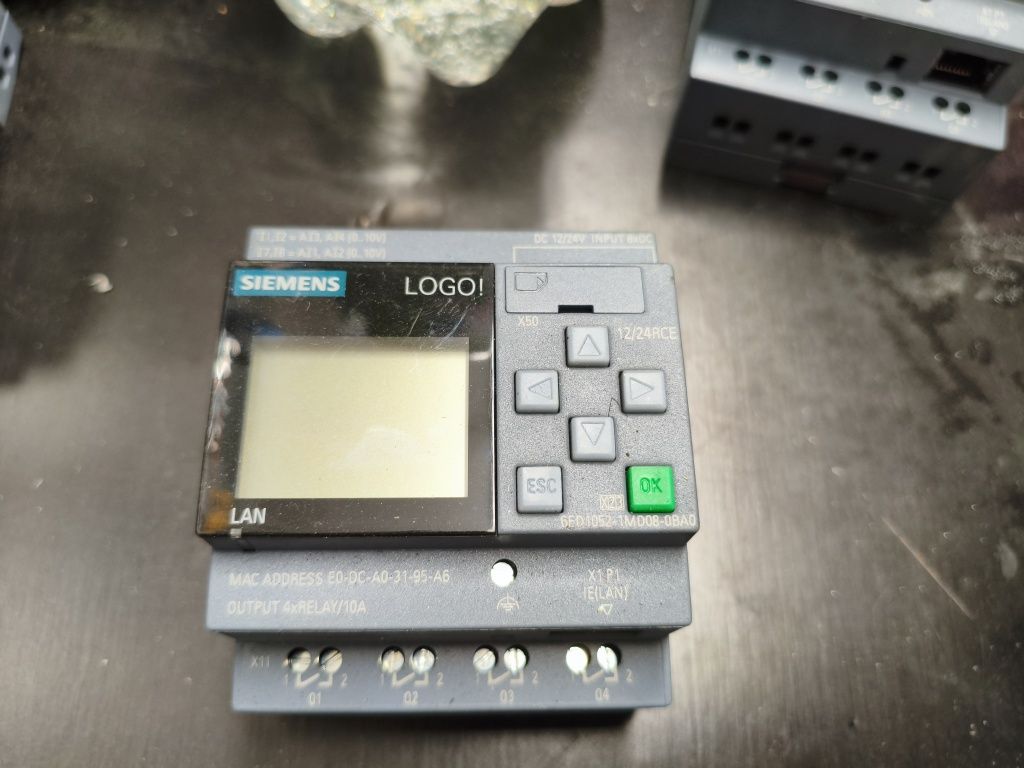 LOGO! Siemens sterownik PLC 6ED1052-1MD08-0BA0