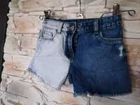 Next 122cm szorty jeansowe