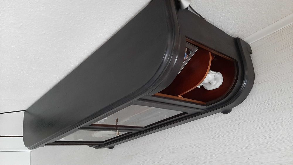 Komoda antyk lata 20 Francja klucz drewno