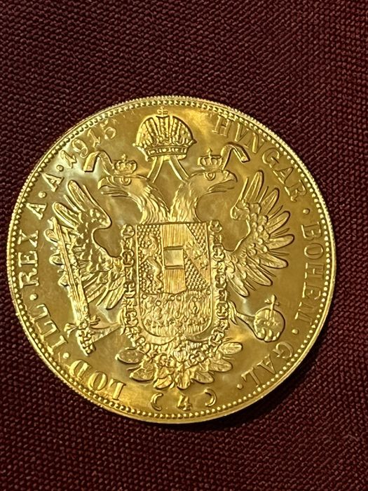 4 ducados austria ouro