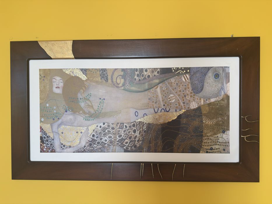 Obraz Klimt w drewnianej oprawie
