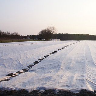 Agrowłóknina biała do truskawek cena Polska jakość 23g 3,2x100 zimowa