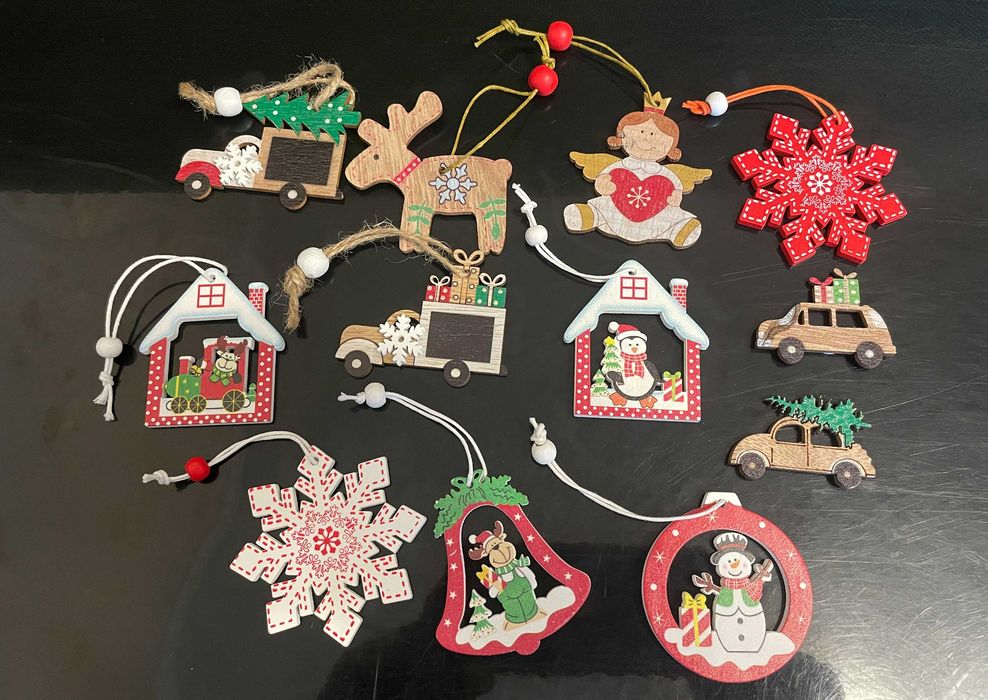 Елочные украшения / Комплект ялинкових прикрас Chouchouter FX1005