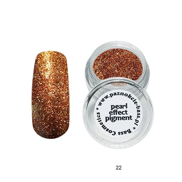 Pigment pył - 22 - miedziany 7 ml / Bass Cosmetics