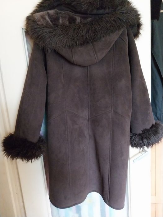 Kożuch damski z czasów prl-u