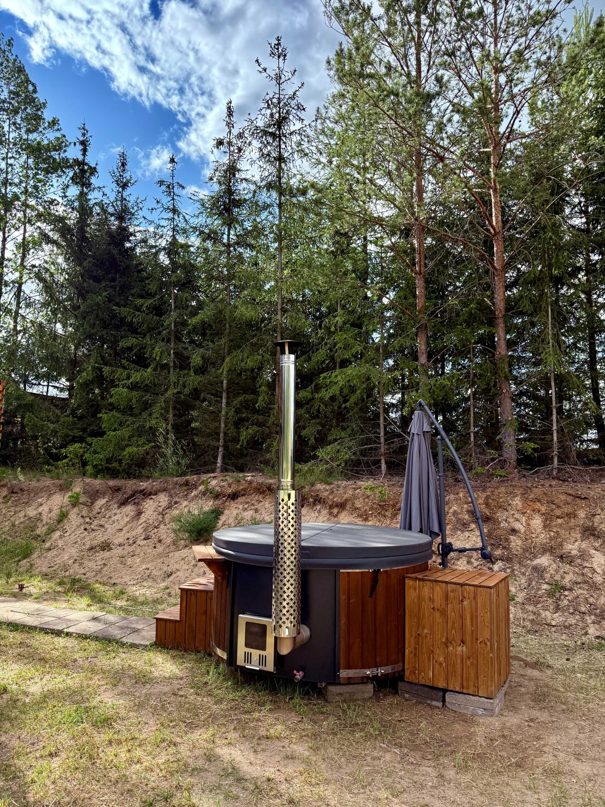 Domki do wynajęcia nad jeziorem Gremzdy. Wolne terminy!