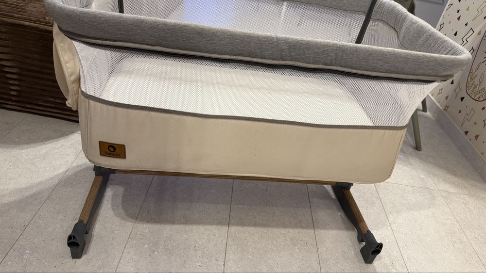 Kołyska łóżeczko Lionelo Leonie Beige Sand