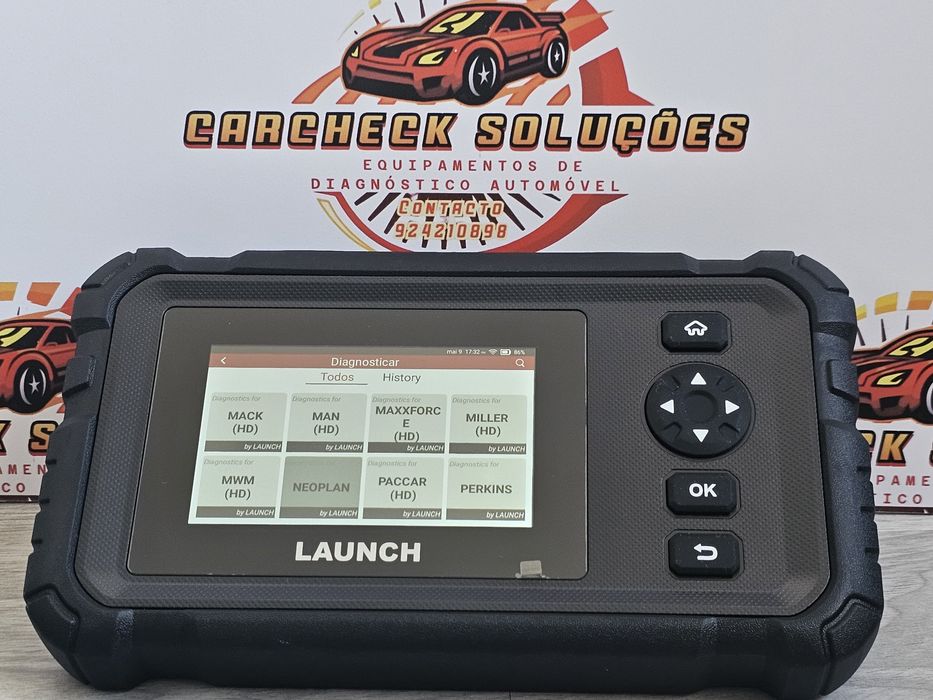Launch CRP129 HD PESADOS - Maquina de Diagnóstico Profissional