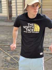The North Face футболки великий логотип оригінал унісекс туристичні