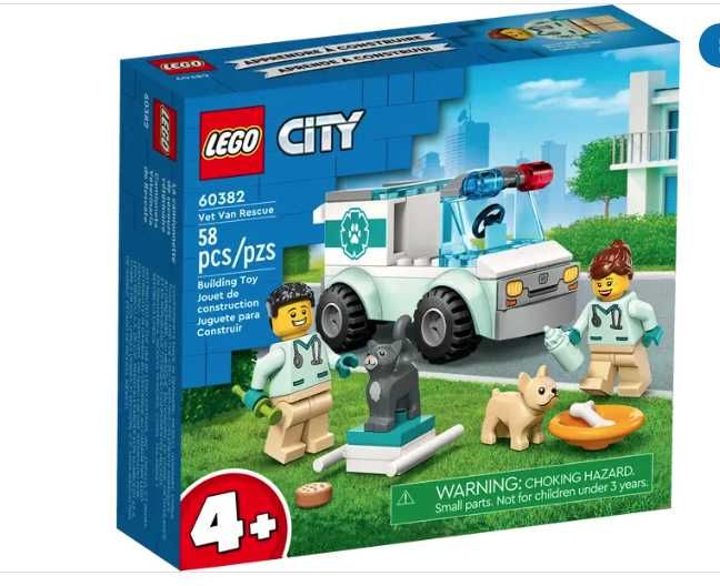 LEGO CITY karetka weterynaryjna 60382