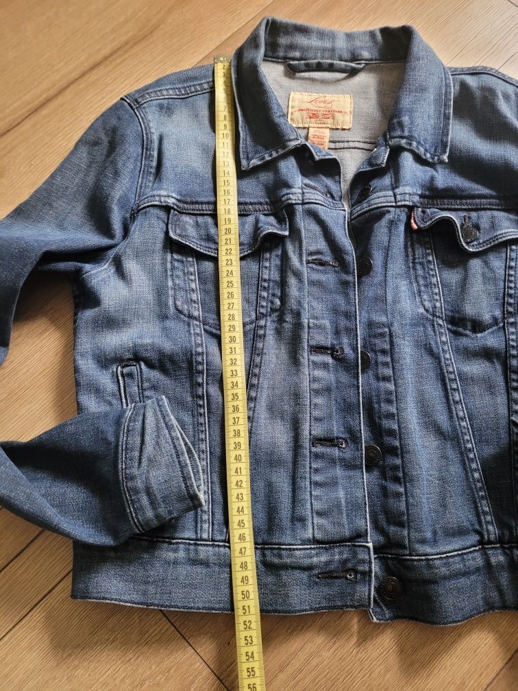 Levis jeansowa damska  kurtka rozm M