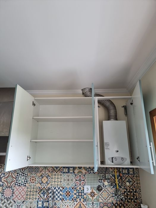 Armários de Cozinha - Azuis Claros