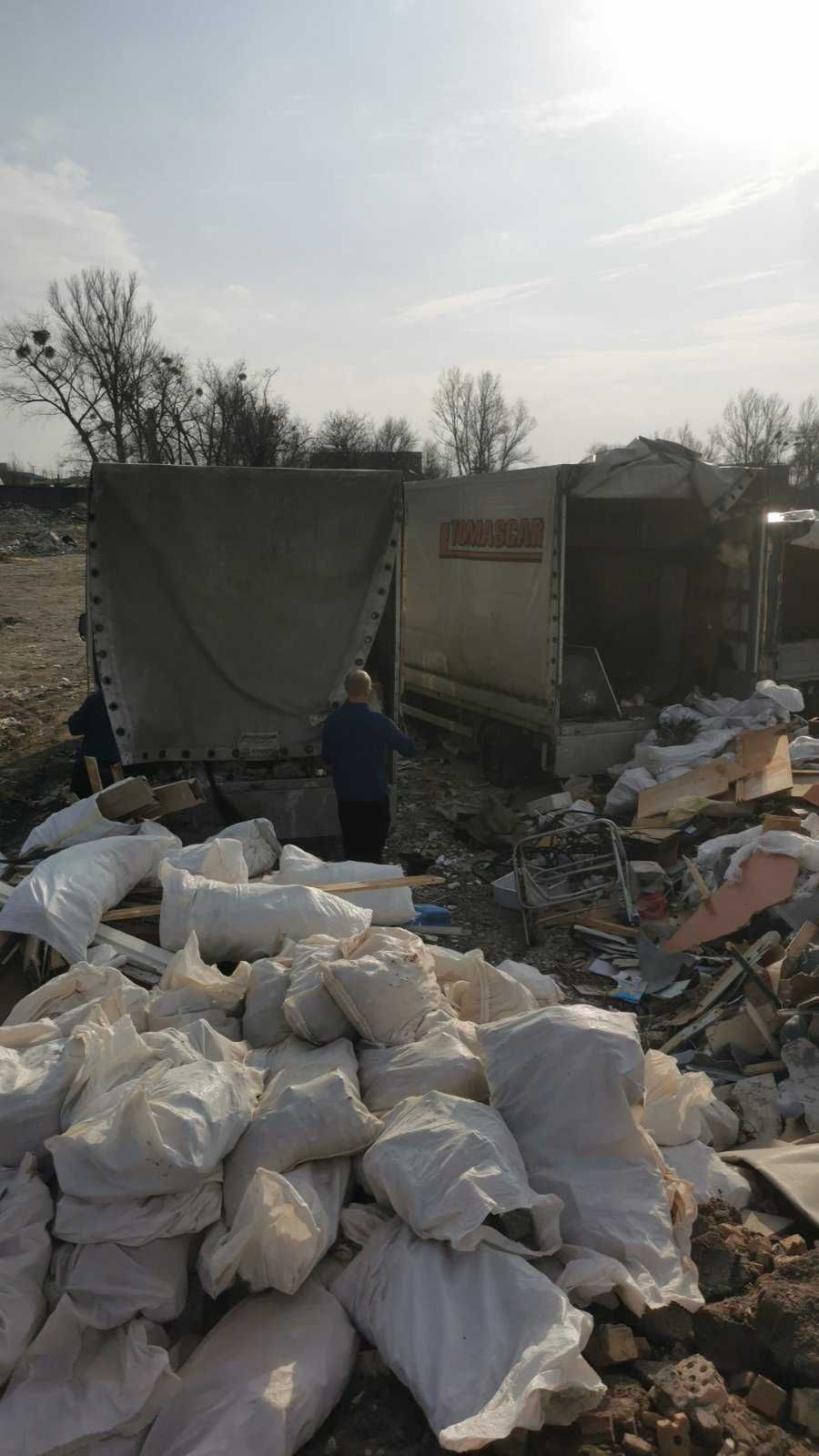 Вывоз мусора Гараж Квартира Диван Шкаф / Вивіз сміття Квартирний {лам