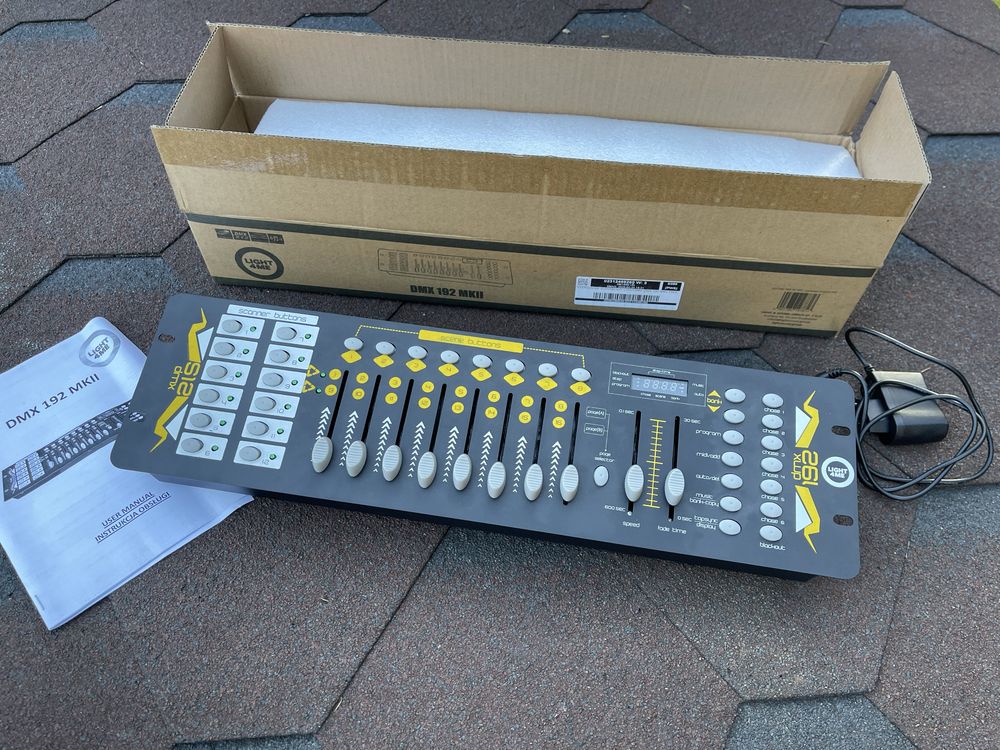 Sterownik DMX LIGHT4ME DMX 192 MKII, kontroler DMX, oświetlenie