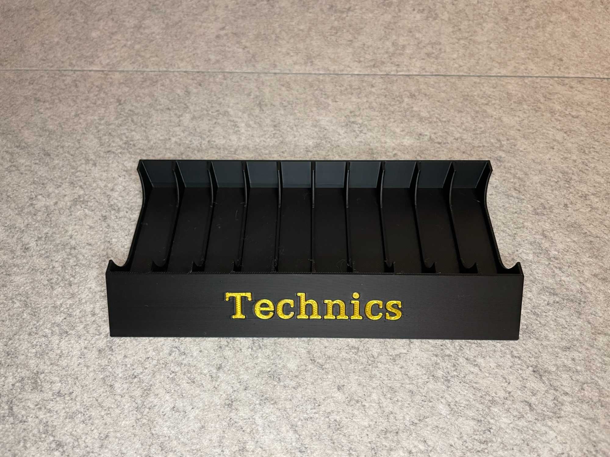 2x stojak podstawka na 10 kaset magnetofonowych Technics
