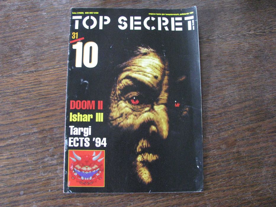 Top Secret -magazyn fanów gier komputerowych, październik 1994 (31/10)