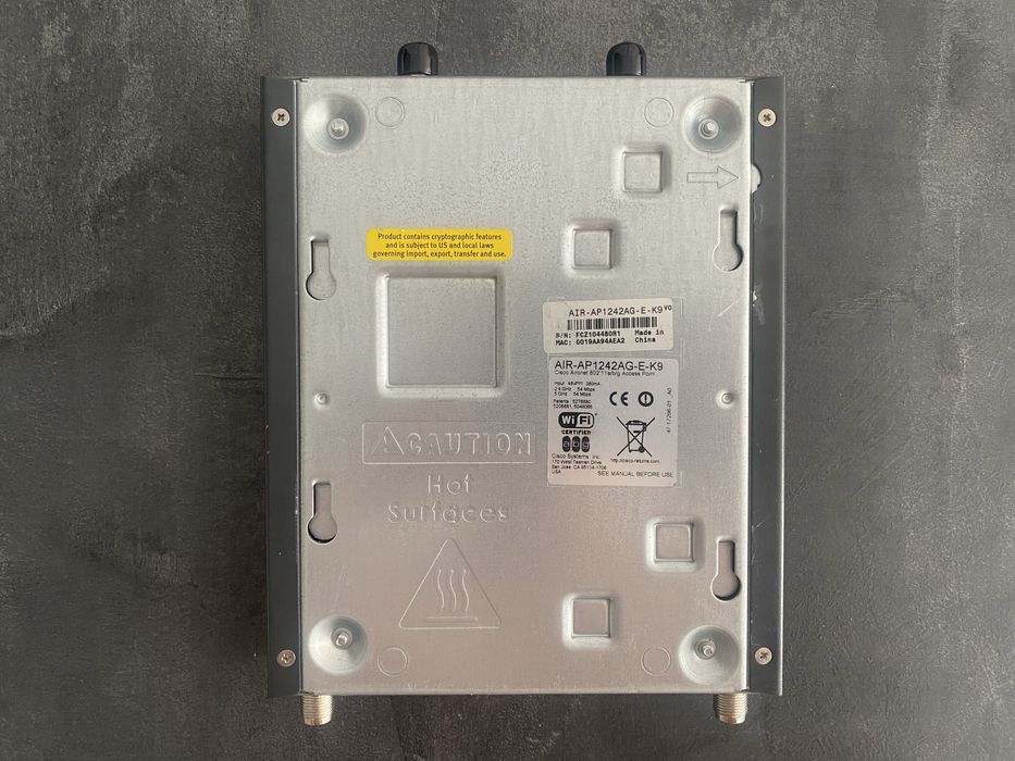 Точка доступу Cisco AIR-AP1242AG-E-K9 Wi-Fi 2.4/5 ГГц | Опт від 5 шт