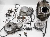 Honda NX 650 Dominator sprzęgło kartery dekiel zębatka silnik części
