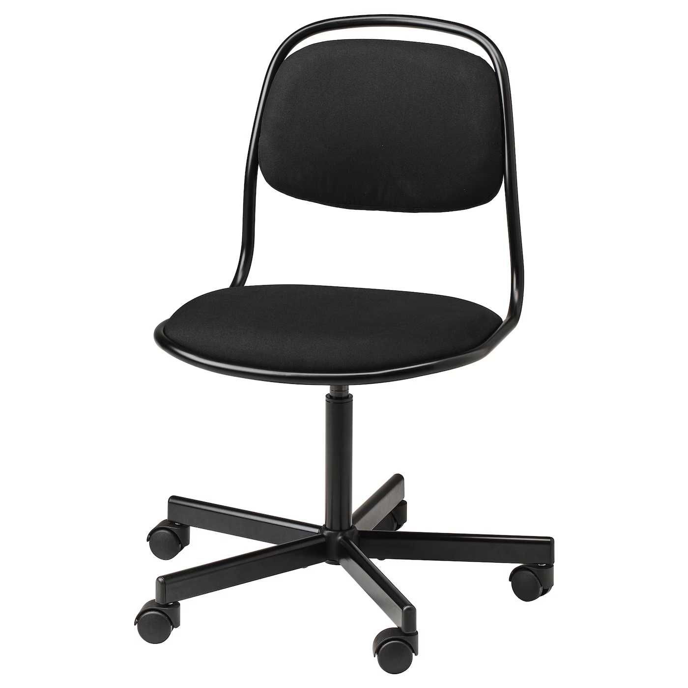 Krzesło dziecięce ÖRFJĘLL do biurka - czarne