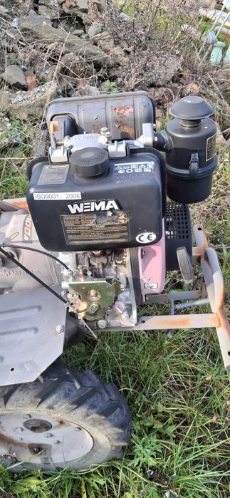 Ciągnik jednoosiowy dzik silnik Wema